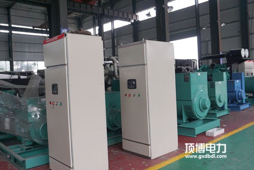 顶博电力450KW广西顶博发电机组制造生产车间